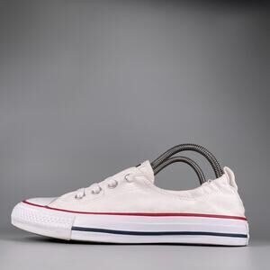 Converse Chuck Taylor All Star Women's 8 White Shoreline Slip-On Casual Sneakers